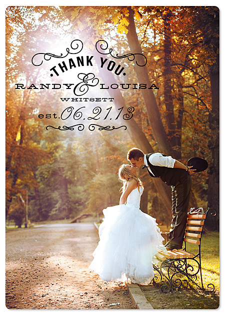 Wedding Thank You Magnet